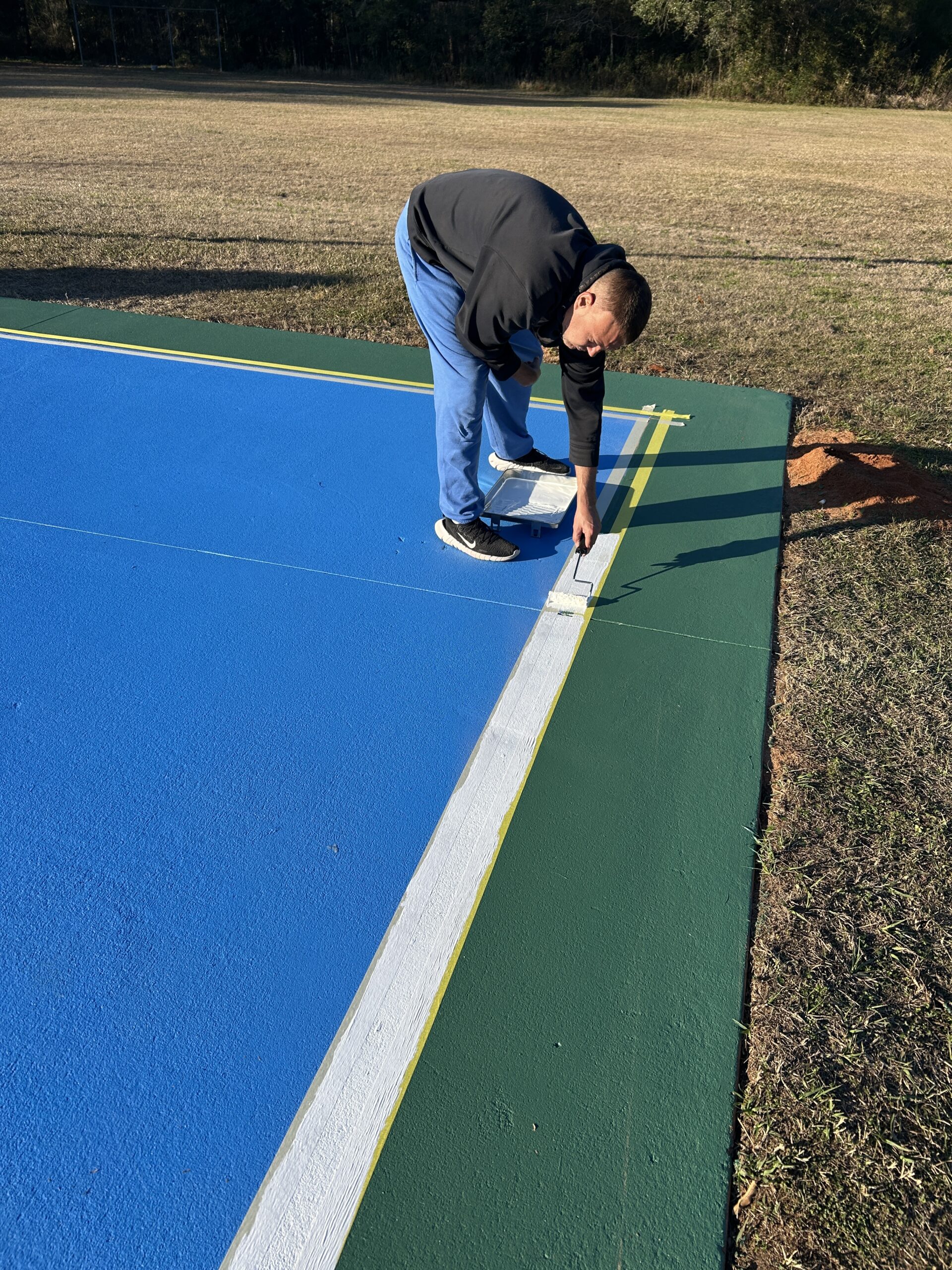 pickleball court construction destin