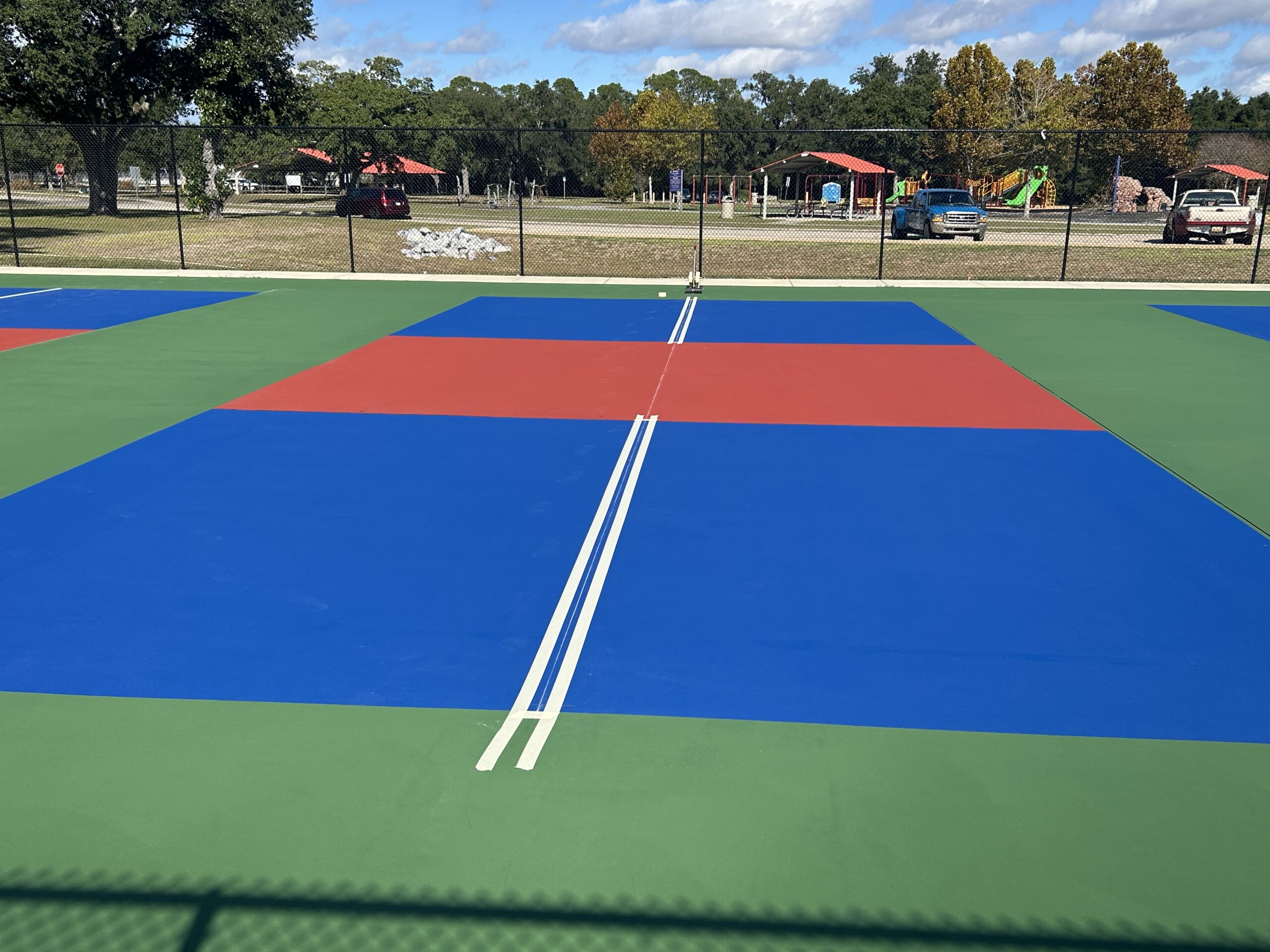 Pickleball Court Construction Lynn Haven